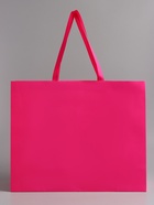 Пакет подарочный ламинированный горизонтальный «Фуксия», 48×39×16 см - Фото 2