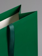 Пакет подарочный ламинированный горизонтальный «Изумрудный», 48×39×16 см - Фото 4