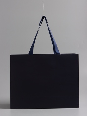 Пакет подарочный "Синий", 32 х 25 х 11 см