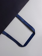 Пакет подарочный ламинированный горизонтальный «Синий», 48×39×16 см - Фото 6