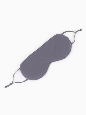 Маска для сна нейлон 22*10*1см с регул резинкой на уши серый накл ОТ