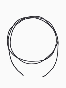 Шнурок для крестика, набор 3 шт. длина 100 см, диаметр 1.5 мм, нейлоновый гайтан, черный  (артикул 10935453)  большой выбор товаров оптом и в розницу по низким ценам с доставкой