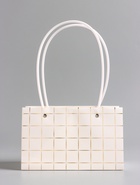 Сумка для цветов влагостойкая, белая, 22x10.5x13.5±5% см 10946761