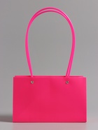 Сумка для цветов влагостойкая, фуксия, 22x10.5x13.5 см 10947513