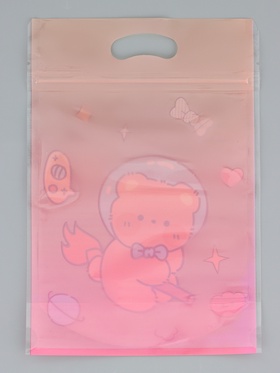 Пакет подарочный, с zip-lock застежкой, «Космическая история», 15?23±1 см МИКС (комплект 50 шт)