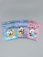 Пакет подарочный, с zip-lock застежкой, «Панда на луне», 15×23±1 см МИКС 10948527