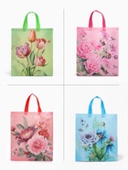 Сумка для покупок «Букет», многоразовая, МИКС 10951751