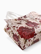 Сумка для покупок «Пионы», многоразовая, бордовая 10951756