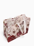 Сумка для покупок «Пионы», многоразовая, бордовая - Фото 5