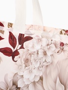 Сумка для покупок «Пионы», многоразовая, бордовая 10951756