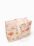 Сумка пляжная Цветы, 50*20*40, отд без молнии, розовый - фото 65461755