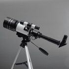 УЦЕНКА Телескоп настольный 150 кратного увеличения, бело-черный корпус, F30070M, - Фото 2