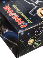 УЦЕНКА Телескоп настольный 150 кратного увеличения, бело-черный корпус, F30070M, - Фото 11