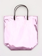 Пакет подарочный ПВХ, голография, розовый, пластиковая ручка, 26×22.5×10 см 10949073