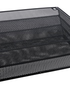 УЦЕНКА Лоток вертикальный, настольный, 3 отделения, сетка, металл, черный - Фото 7