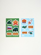 Подарочный набор: блокнот А6, 32 листа, наклейки, магнитные закладки «С 23 февраля» - Фото 2