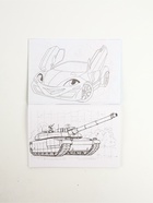 Набор: блокнот А6, 32 листа, наклейки, магнитные закладки "С 23 февраля" 10911212