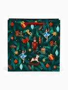 Пакет ламинированный квадратный «Новый год!», 30 × 30 × 12 см 10863179