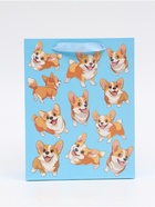 Пакет подарочный «Милые пёсики», MS 18 × 23 × 10 см 10894018