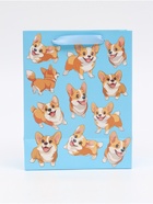 Пакет подарочный «Милые пёсики», MS 18 × 23 × 10 см 10894018