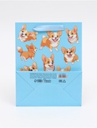 Пакет подарочный «Милые пёсики», MS 18 × 23 × 10 см 10894018