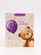 Пакет ламинированный «Мишка», ML 23 × 27 × 11,5 см 10894019