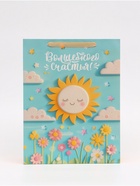 Пакет подарочный «Солнышко», L 31 × 40 × 11,5 см - фото 65461822