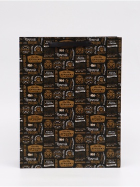 Пакет подарочный «Крутой», L 31 × 40 × 11,5 см