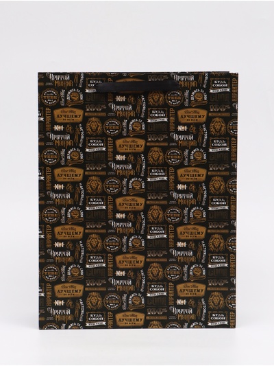 Пакет подарочный «Крутой», L 31 × 40 × 11,5 см