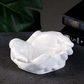 {{photo.Alt || photo.Description || 'УЦЕНКА Подставка для мелочей «Ладони» перламутр, 15×16×7 см'}}