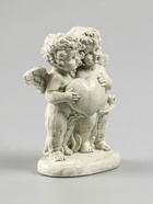 УЦЕНКА Фигура "Ангелочки с сердцем" состаренный, 12х11х6см - Фото 7