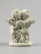 УЦЕНКА Фигура "Ангелочки с сердцем" состаренный, 12х11х6см - Фото 8