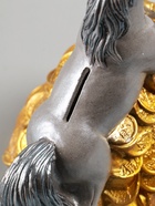 УЦЕНКА Копилка "Конь на деньгах" 20х20х13 см, серый - Фото 11