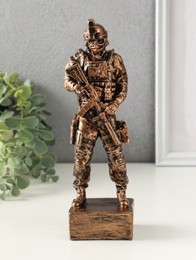 Фигура солдат «Воин СВО», 24×7×7 см