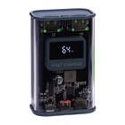 УЦЕНКА Внешний аккумулятор CRR-28, 10000 мАч, 2USB, 3А, дисплей, быстрая зарядка, серый 10976313