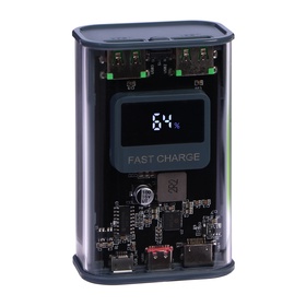 {{photo.Alt || photo.Description || 'УЦЕНКА Внешний аккумулятор CRR-28, 10000 мАч, 2USB, 3А, дисплей, быстрая зарядка, серый'}}