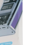 УЦЕНКА Внешний аккумулятор CRR-28, 10000 мАч, 2USB, 3А, дисплей, быстрая зарядка, серый 10976313