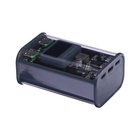 УЦЕНКА Внешний аккумулятор CRR-28, 10000 мАч, 2USB, 3А, дисплей, быстрая зарядка, серый 10976313