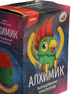 УЦЕНКА Выращивание кристаллов. Животные. «Зеленый попугай» Алхимик. Крп-010 - Фото 6