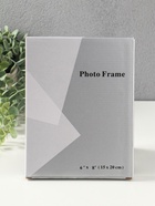 Фоторамка металл на 1 фото 15х20 см "Классик" чёрная 1,5х15,8х20,8 см - фото 23600872