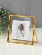Фоторамка для фото 15×15 см «Лофт», золото гальваника, металл, 1.2×15.5×15.5 см - Фото 2