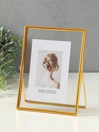 Фоторамка для фото 15×20 см «Лофт», золото гальваника, металл, 1.2×16.5×21.8 см - Фото 2