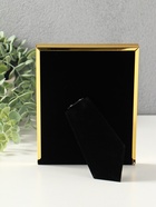 Фоторамка металл на 1 фото 10х15 см "Зебра" золото гальваника 1,7х14,2х19,3 см 10916161