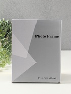 Фоторамка для фото 10×15 см «Зебра», золото гальваника, металл, 1.7×14.2×19.3 см  (артикул 10916161)  большой выбор товаров оптом и в розницу по низким ценам с доставкой