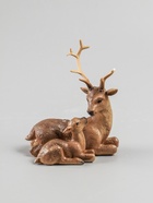 УЦЕНКА Сувенир полистоун «Олень с оленёнком» 10.5×6×12.5 см - Фото 2