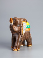 УЦЕНКА Сувенир "Слон" албезия 26х10х24 см - Фото 5