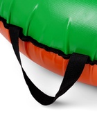 Тюбинг - ватрушка, диаметр чехла 93 см, оранжевая, зелёная - Фото 9
