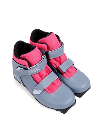 Ботинки лыжные детские Kids4 TREK, NNN, р. 38, искусственная кожа, цвет металлик