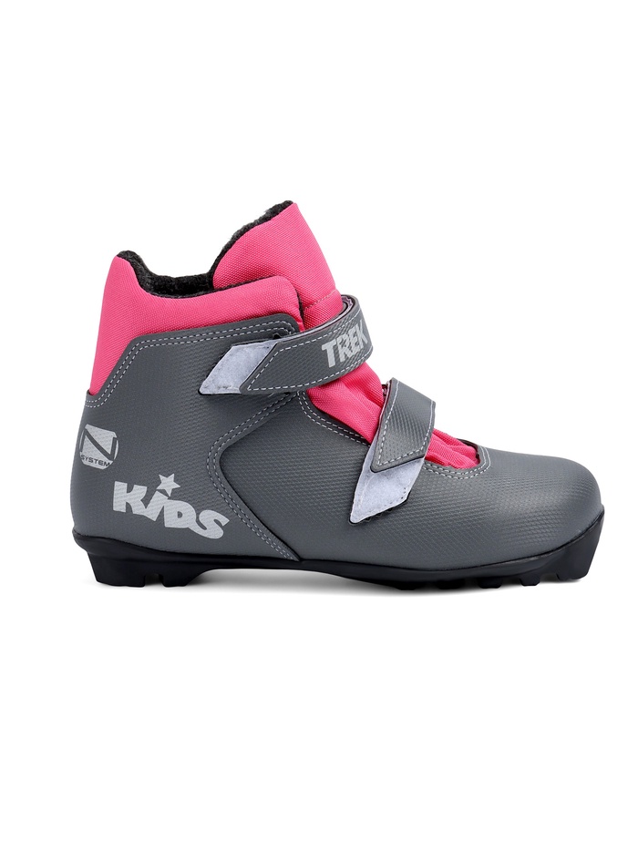 Ботинки лыжные детские Kids5 TREK, NNN, р. 32, искуственная кожа, серые - Фото 1