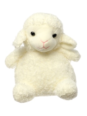 Мягкая игрушка «Ягнёнок» белый, 20 см